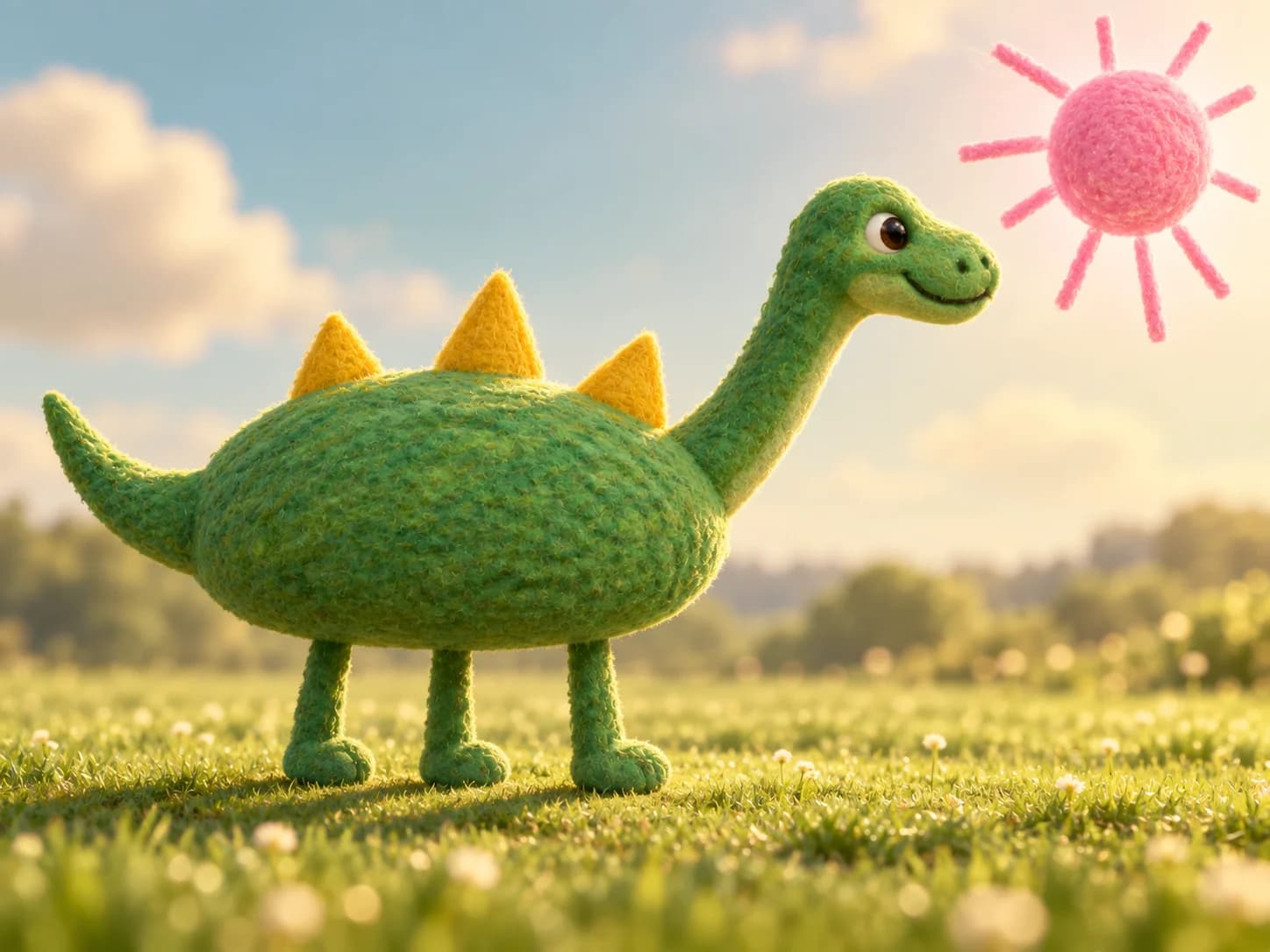 Poglądowa ilustracja smoka — styl Bajkowy 3D